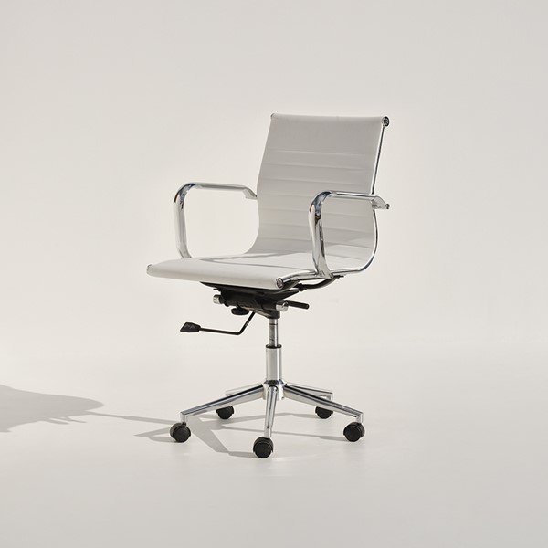 51 | White Office Chair