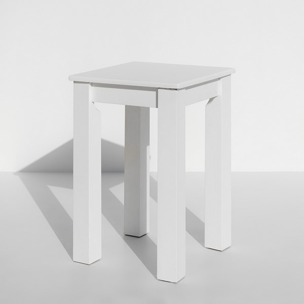 17 | Spicy White Square Bar Table