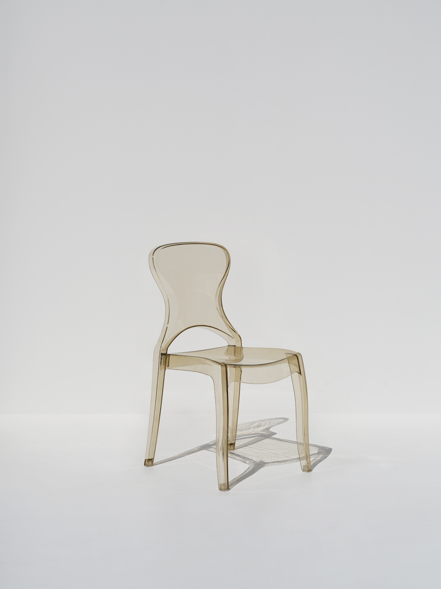 Prince Amber Transparent Chair