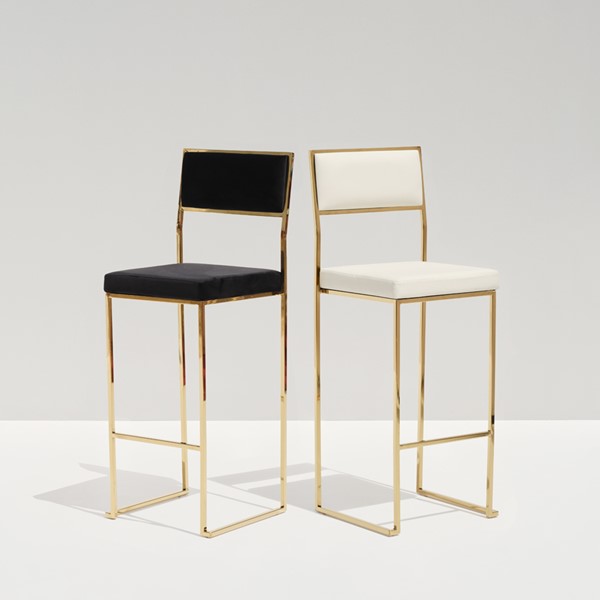 Rizz Gold Barchair