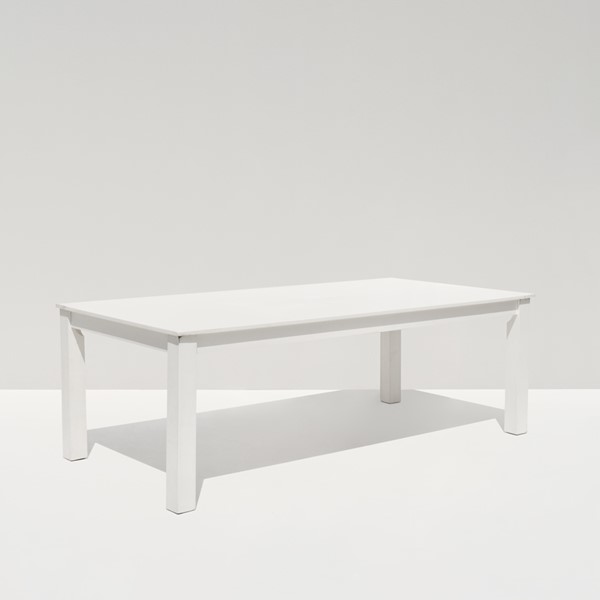 15 | Spicy White Rectangular Dining Table