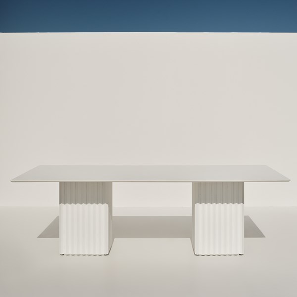 Hive White Rectangular Table