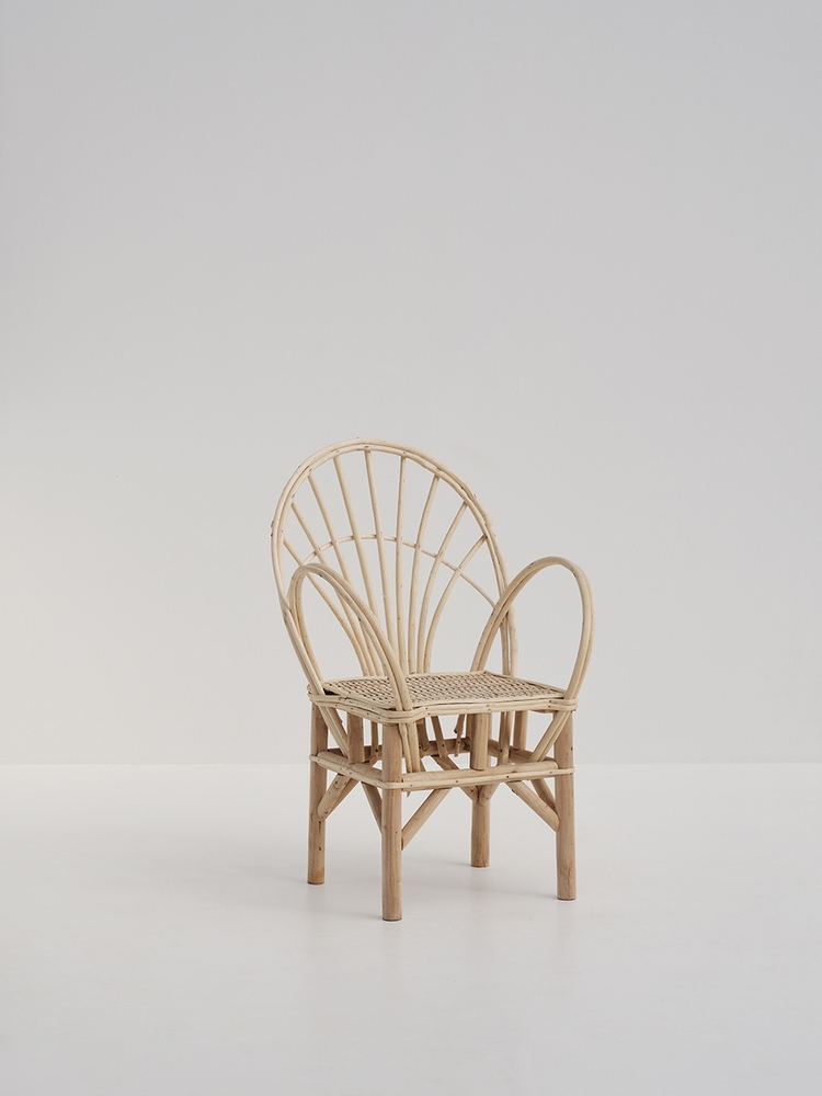 Rayo Bamboo Chair Natural Wood