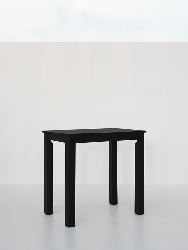 Spicy Black Rectangular High Table