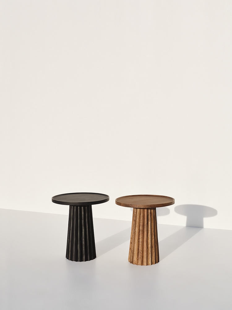 Plisse Side Table