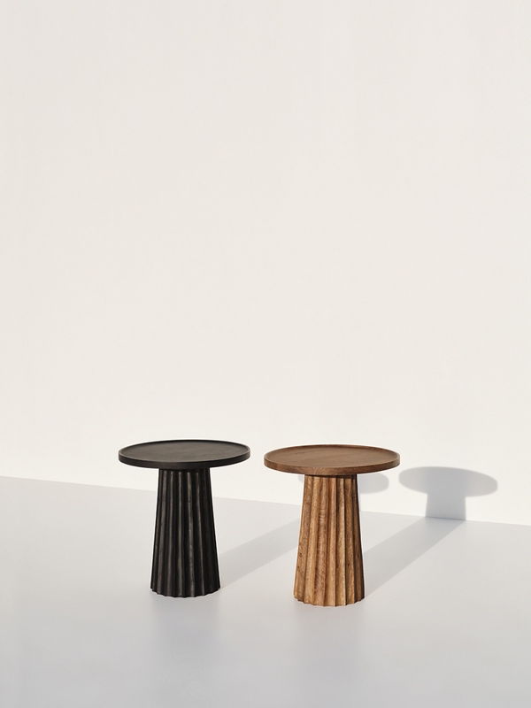 Plisse Side Table