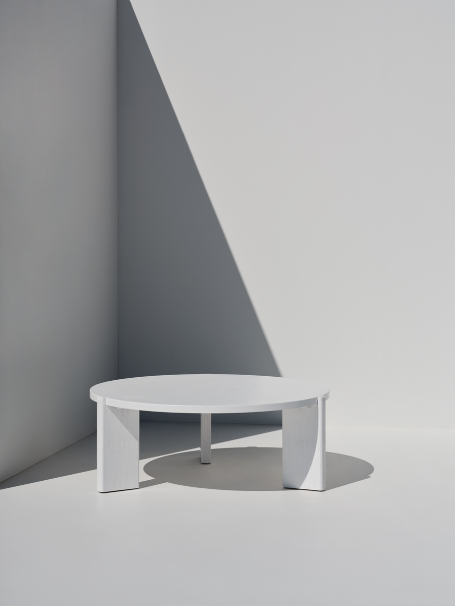 Bone White Lounge Table