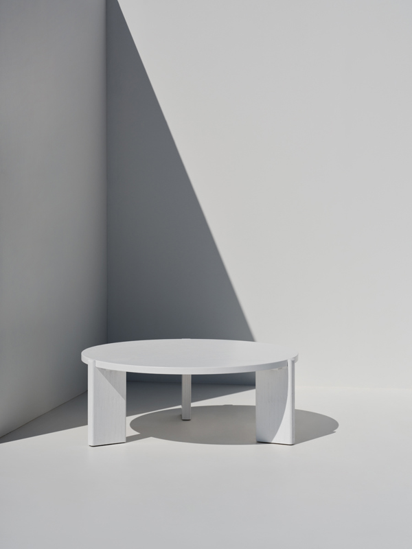 Bone White Lounge Table