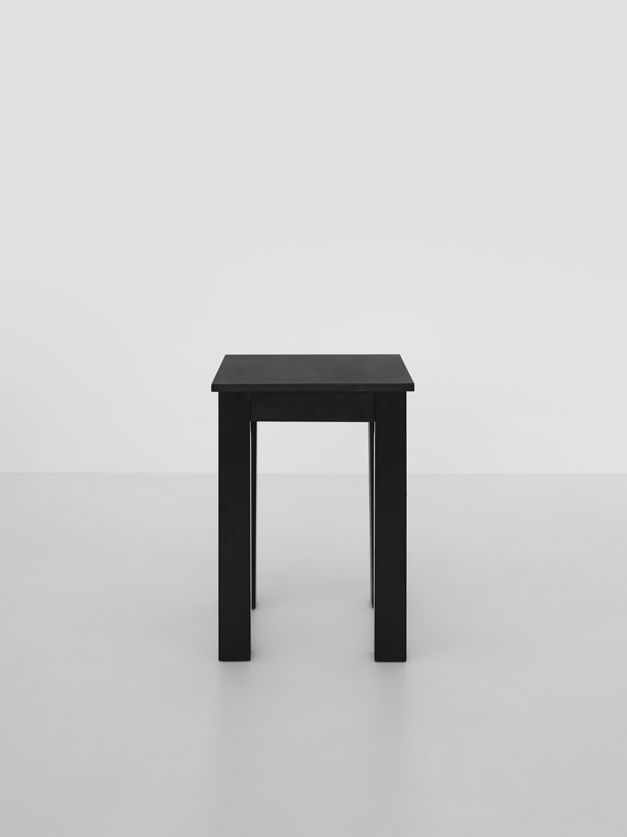 Spicy Black Square Dining Table