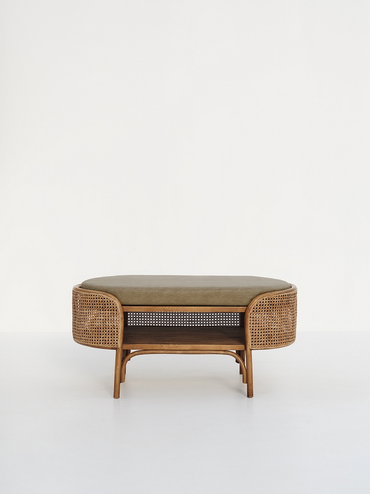 Targa Leather Bench
