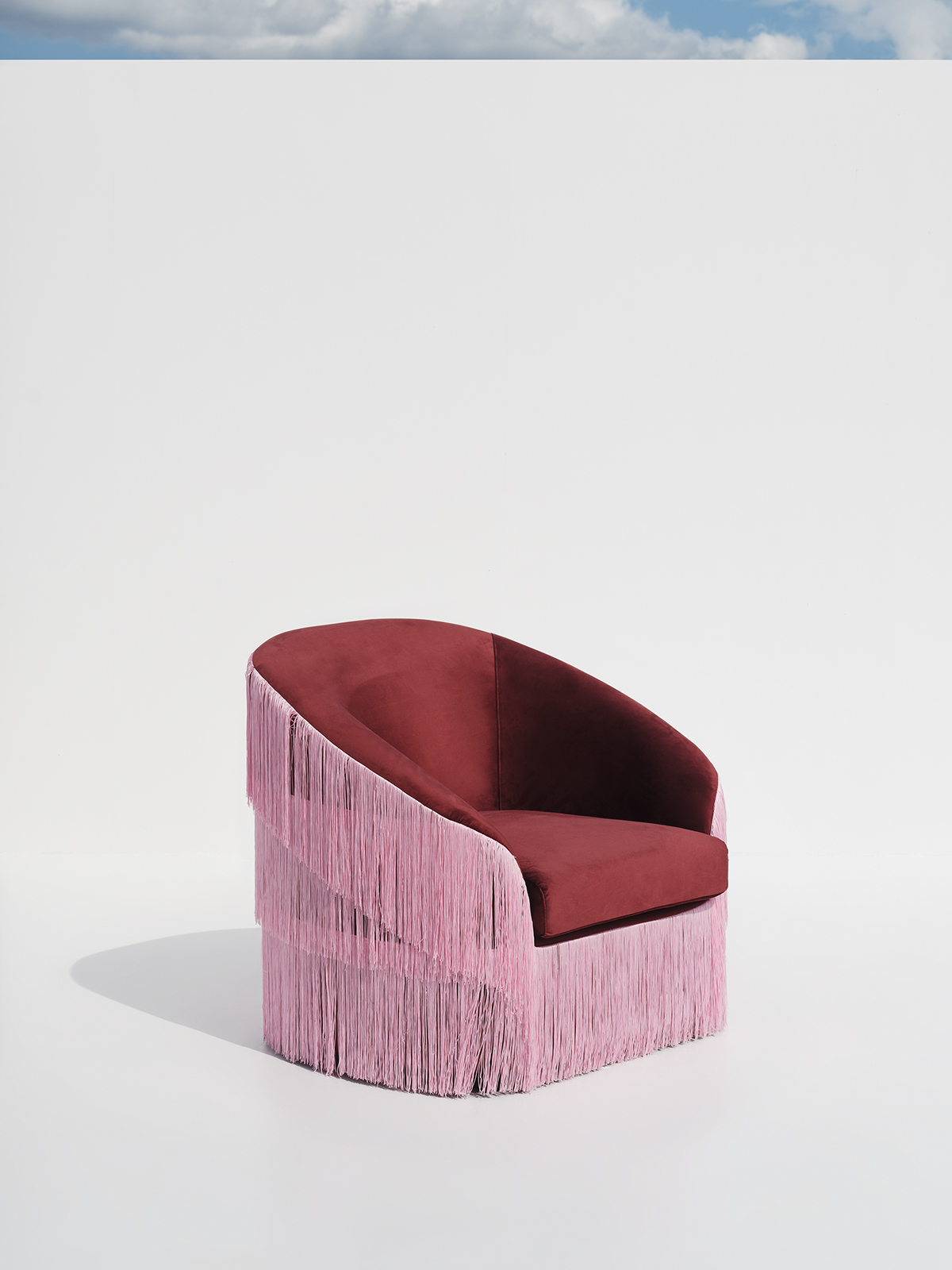 Chaplin Armchair Burgundy
