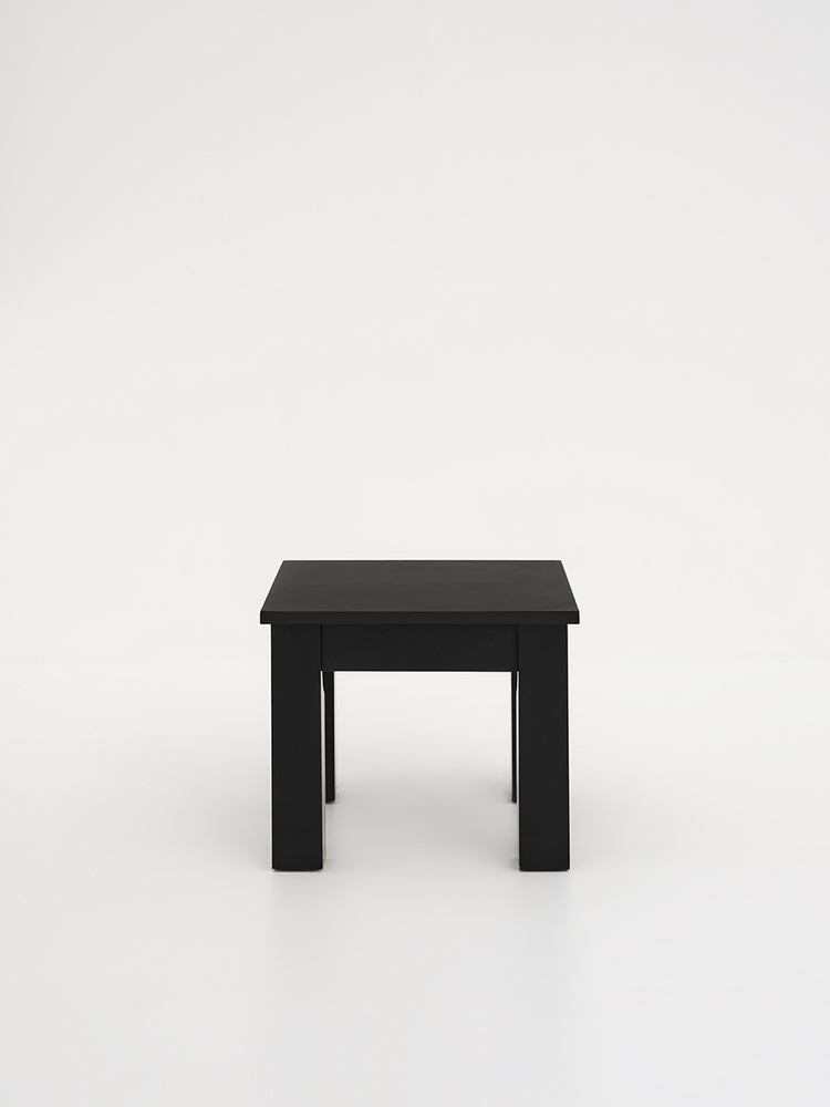 Spicy Black Square Lounge Table