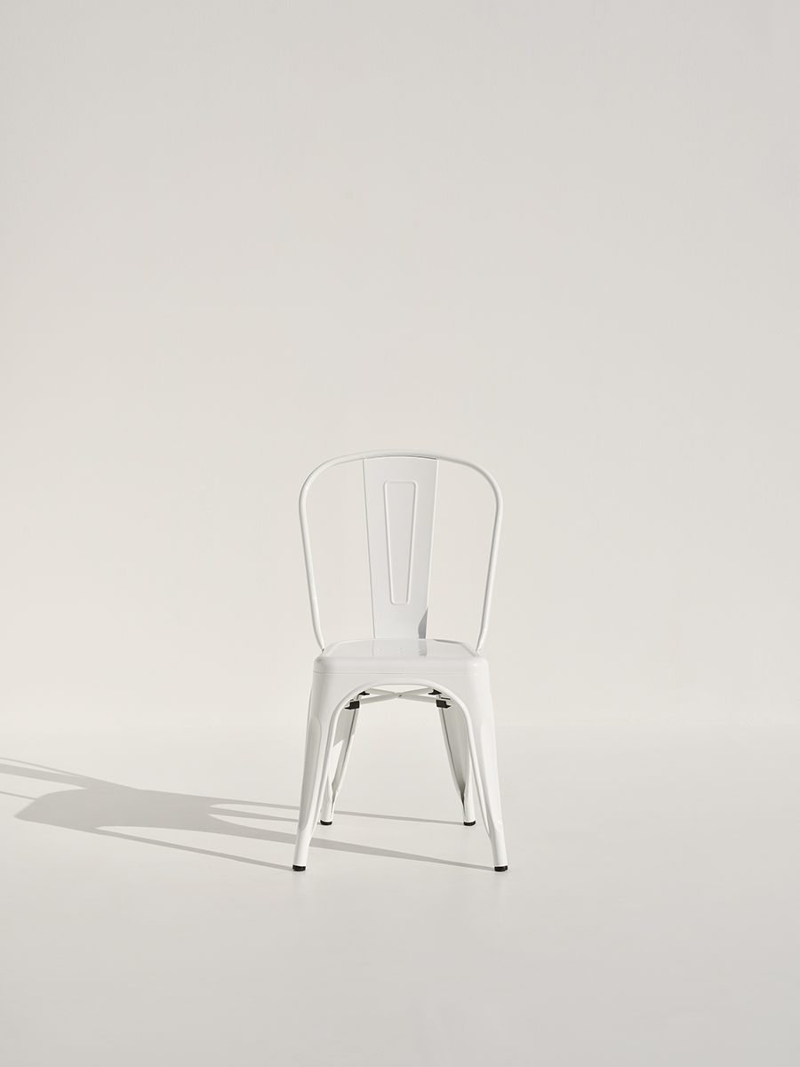 Tolix White Chair