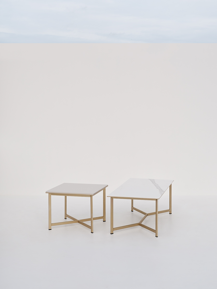 Switch Gold Lounge & Side Table
