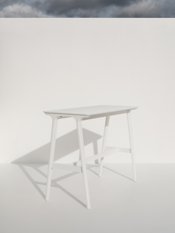 Oliver White High Table 140x60