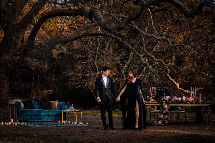 A Mystical Winter Proposal Styleshoot