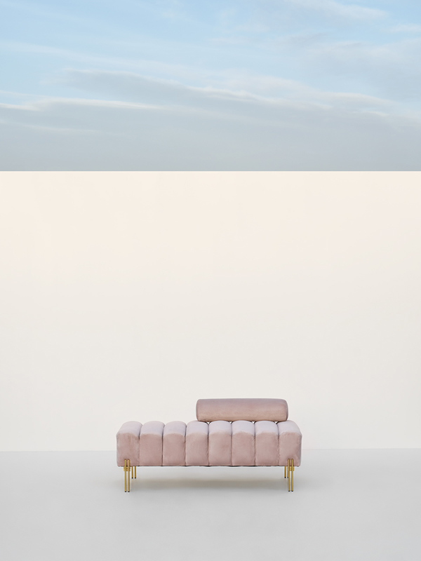 Shell Pink Bench