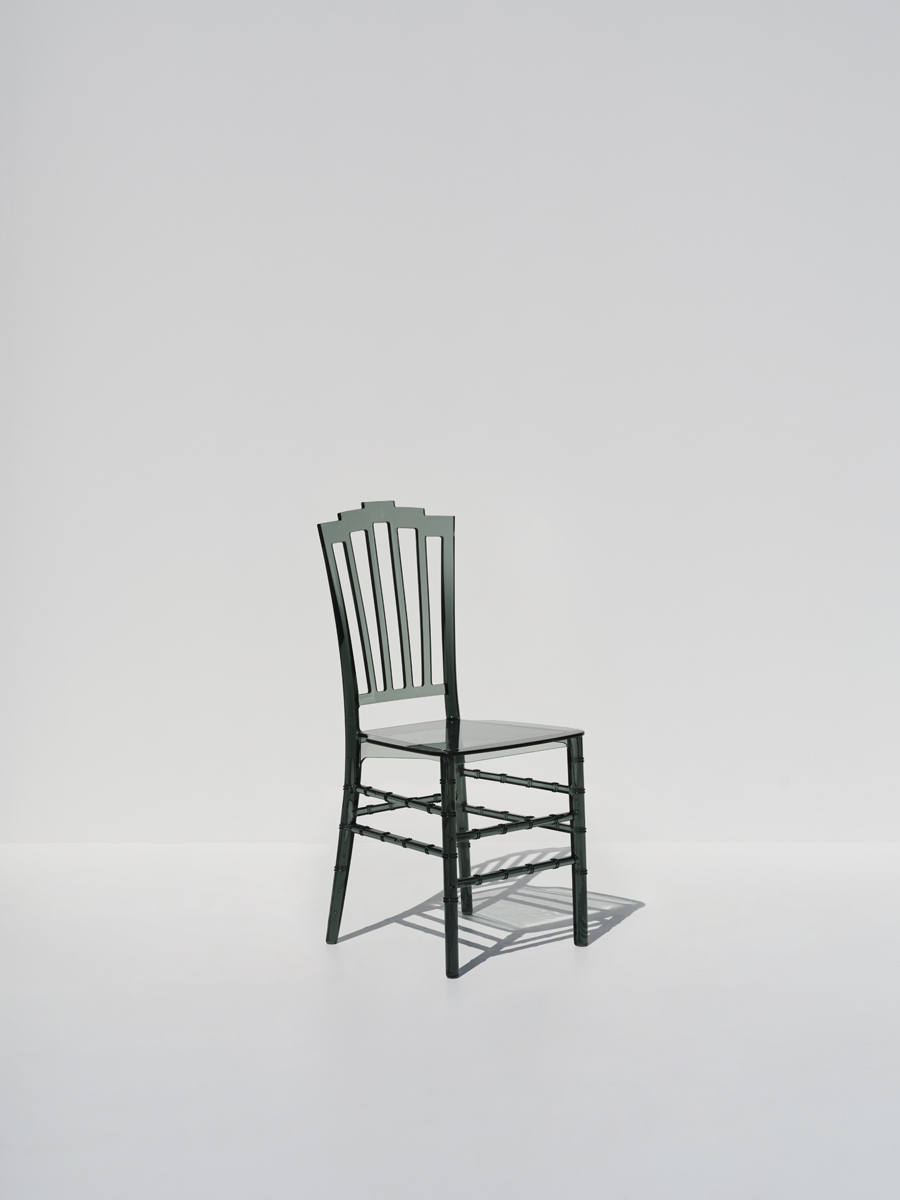 Harp Smoke Transparent Chair