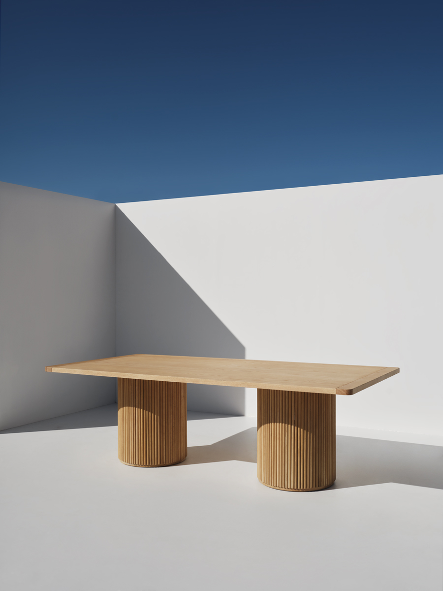 Pillar Rectangular Dining Table