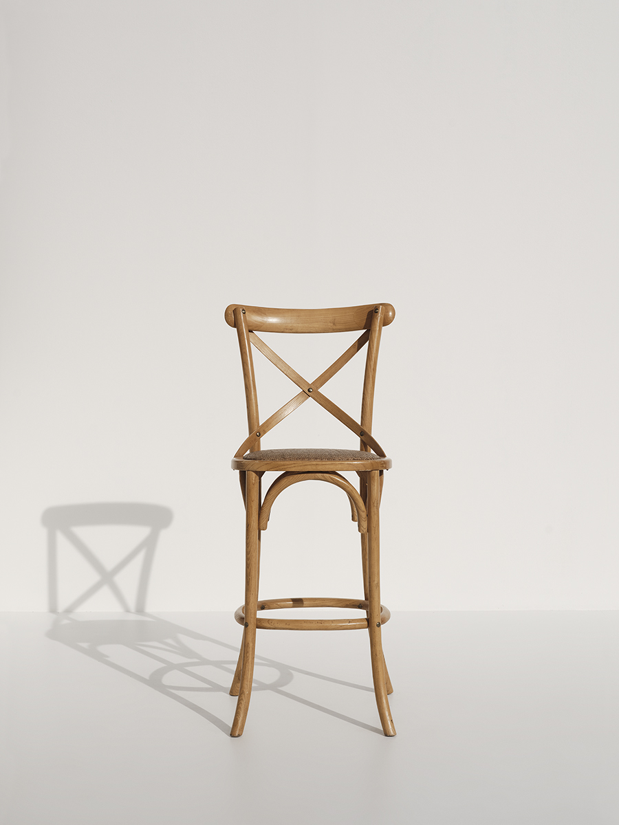 Cross-Back Vineyard Barchair