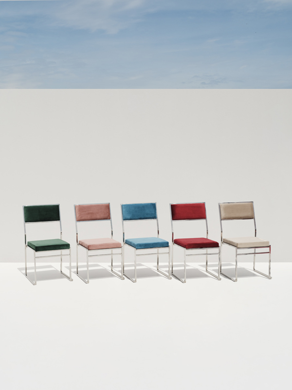 Rizz Silver Chair – Multicolor Options